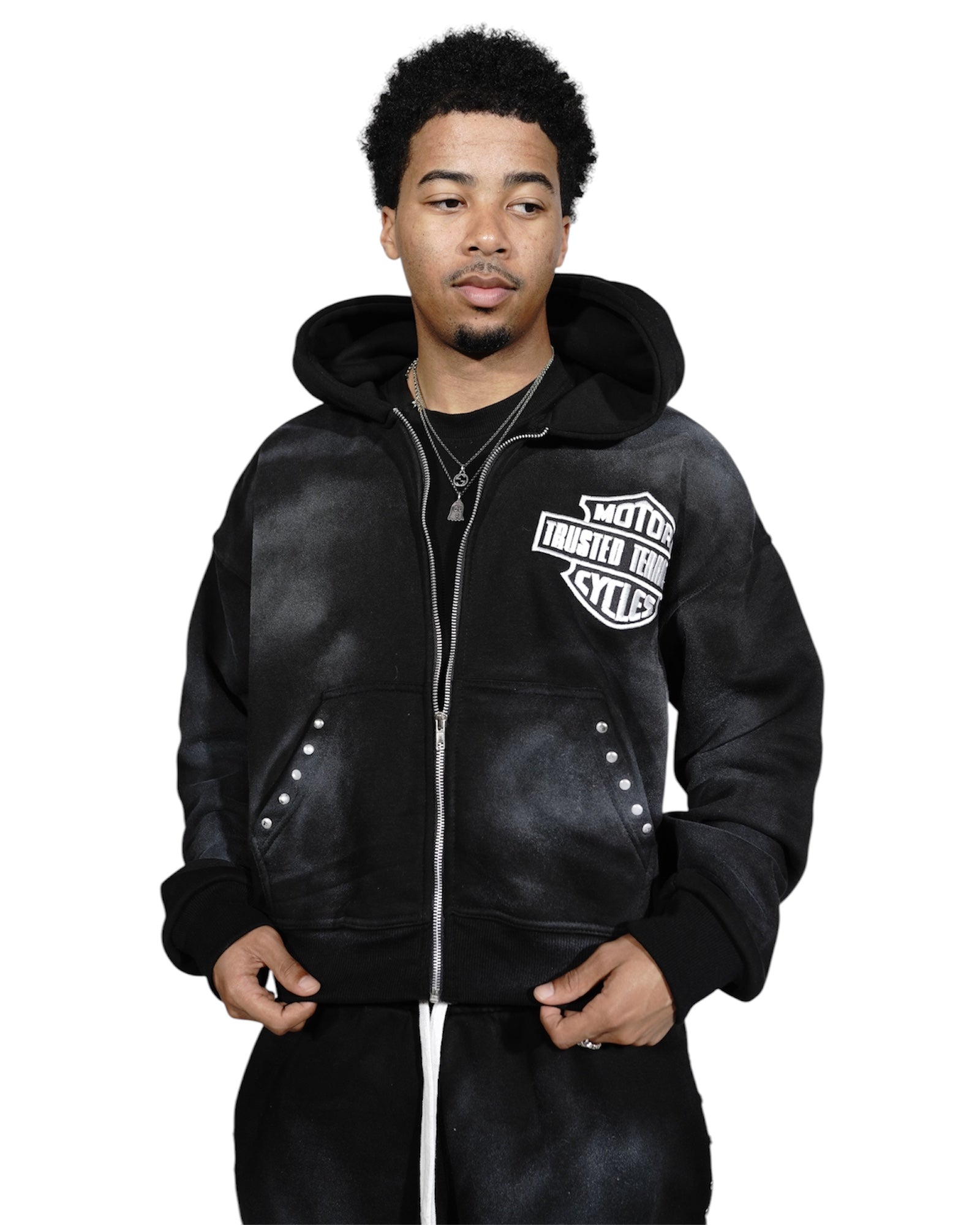 Dirty Biker Black Jacket