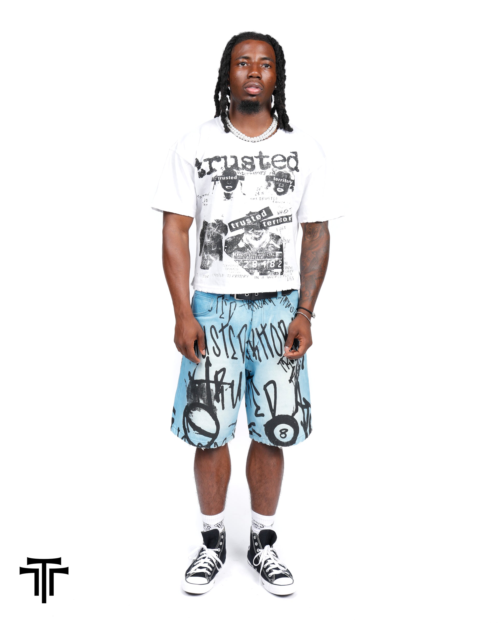 Tampered White Tee