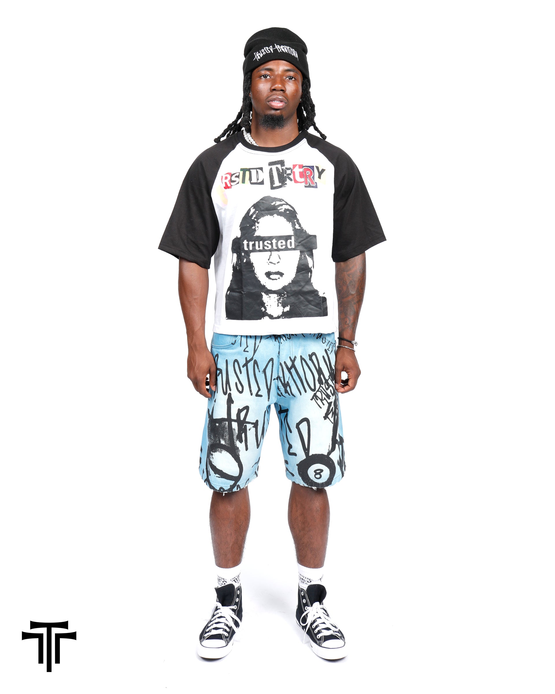 Magazine Raglan Tee